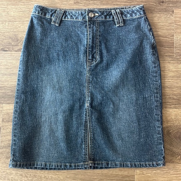 No Boundaries denim skirt size 11 - Picture 1 of 4